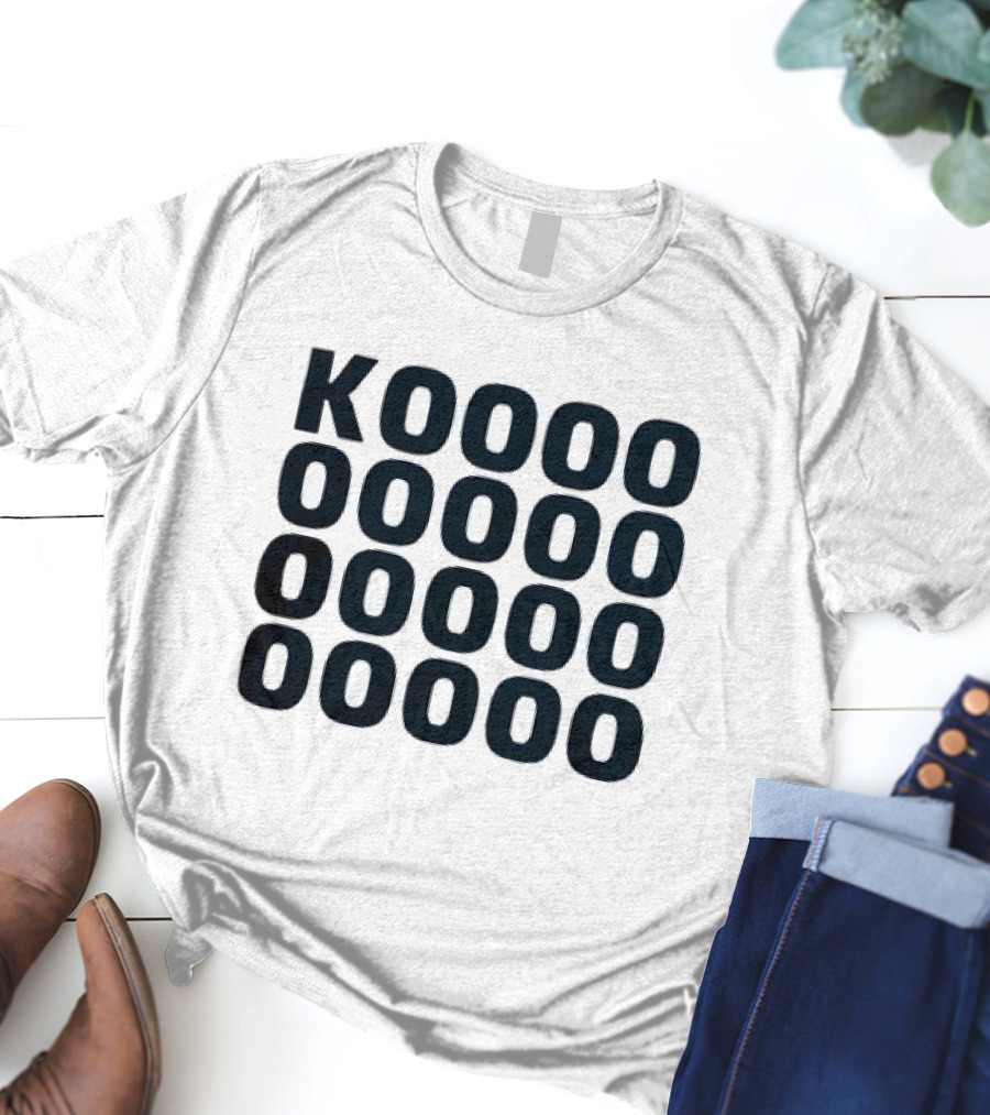 Younghoe Koo KOOOOO Chant Gridiron Celebrated T-Shirt