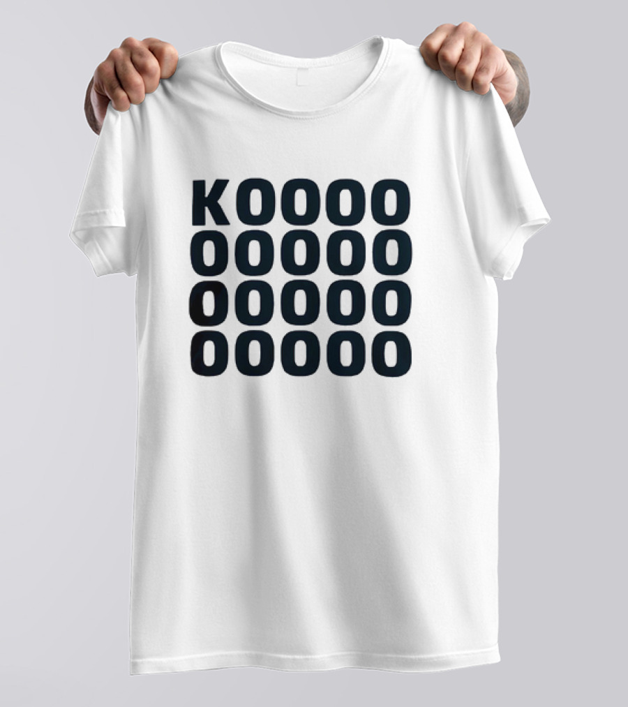 Younghoe Koo KOOOOO Chant Gridiron Celebrated T-Shirt
