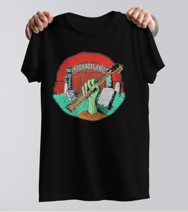 Disgraceland Double Elvis Graveyard T-Shirt