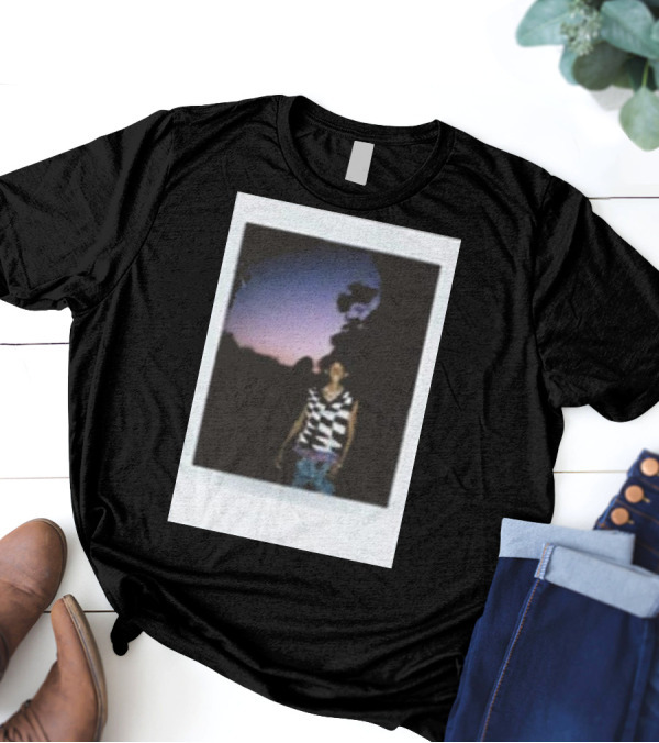Jaden Smith 2024 Case Study Of The Long Term Effects Of Young Love Twilight Scene Striped T-Shirt