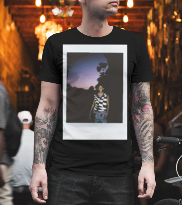 Jaden Smith 2024 Case Study Of The Long Term Effects Of Young Love Twilight Scene Striped T-Shirt