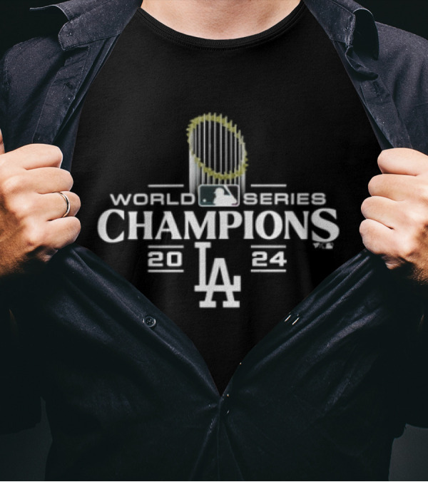 Los Angeles Dodgers 2024 World Series Champions LA T-Shirt