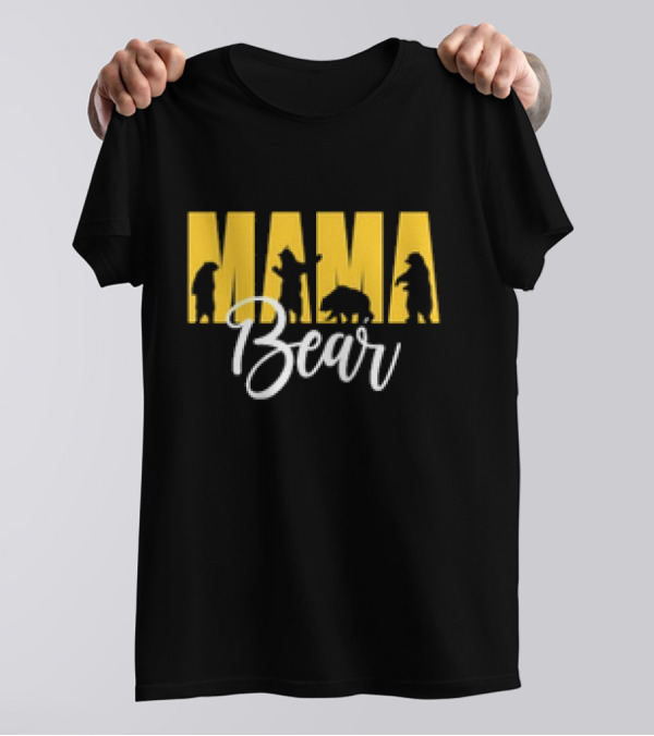 MAMA Bear Mom Life Mother’s Day T-Shirt