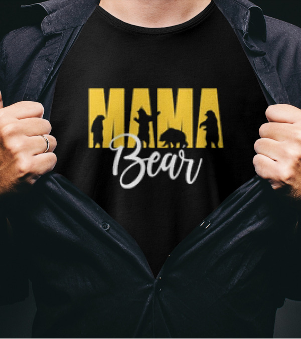 MAMA Bear Mom Life Mother’s Day T-Shirt