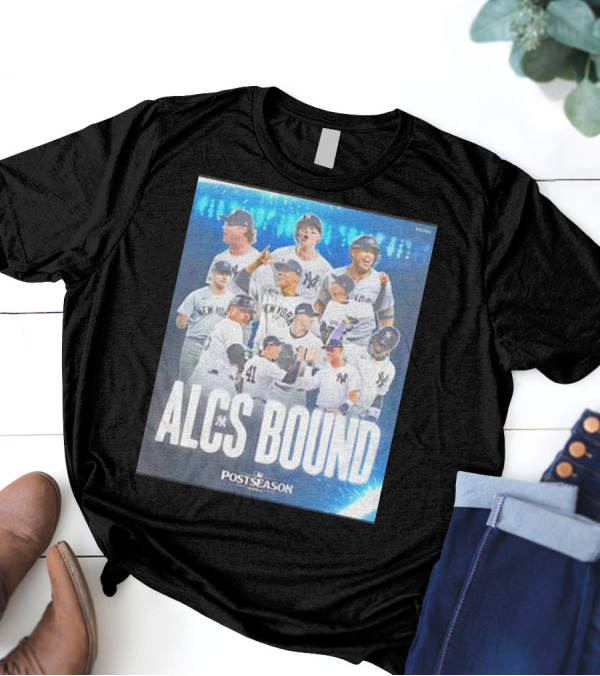 New York Yankees 2024 ALCS Bound Postseason Champions T-Shirt