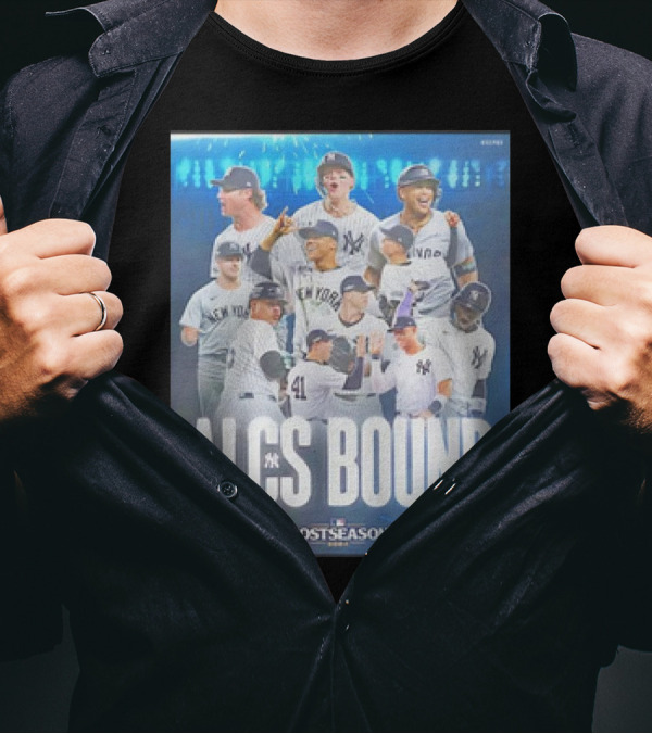 New York Yankees 2024 ALCS Bound Postseason Champions T-Shirt