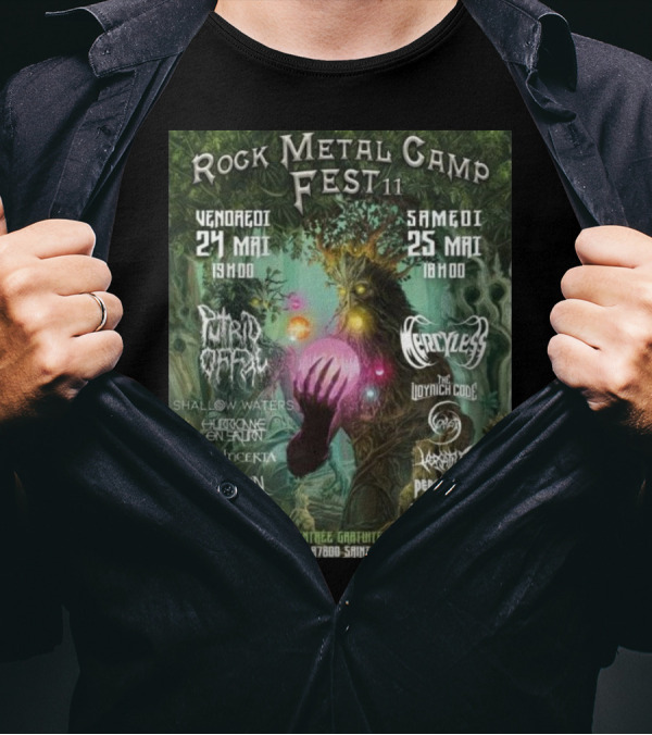 Rock Metal Camp Fest 11 Shallow Waters Mercyless T-Shirt