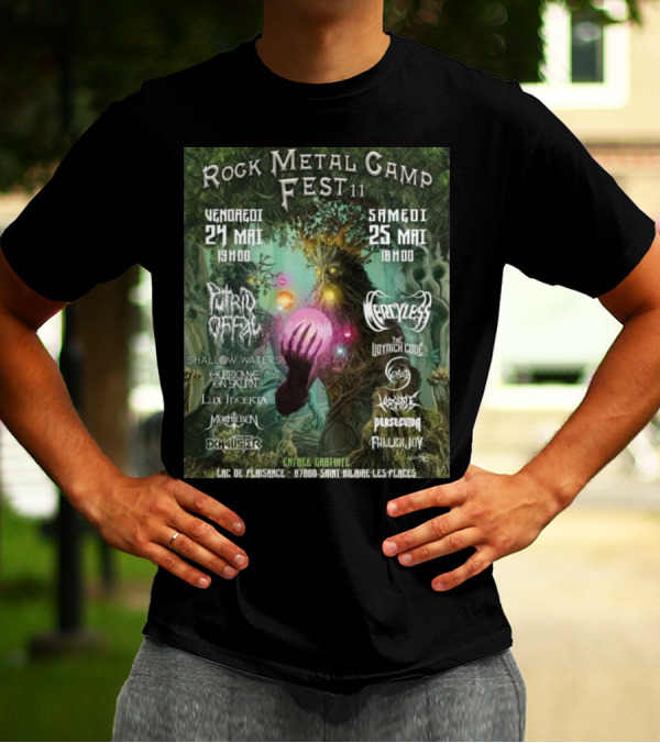 Rock Metal Camp Fest 11 Shallow Waters Mercyless T-Shirt