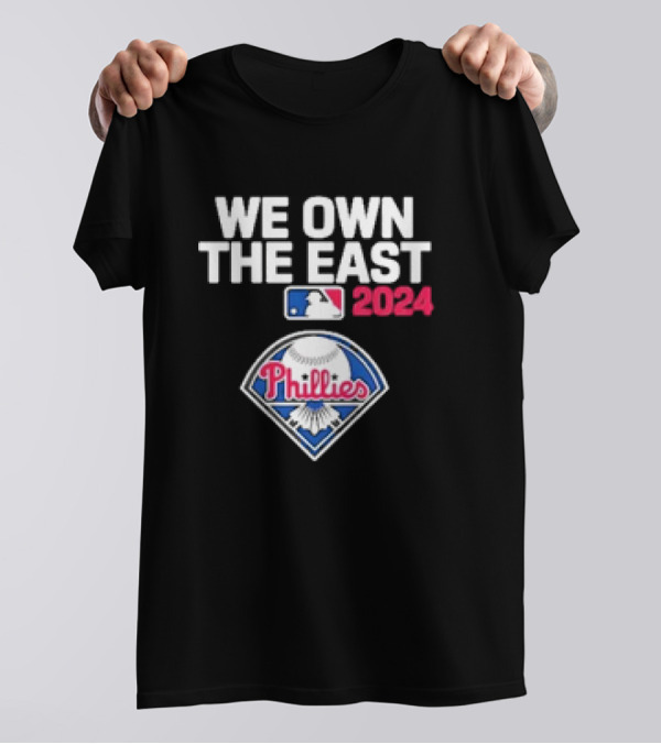 We Own The East 2024 Philadelphia Phillies Retro MLB T-Shirt