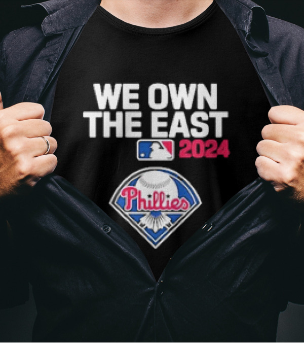 We Own The East 2024 Philadelphia Phillies Retro MLB T-Shirt