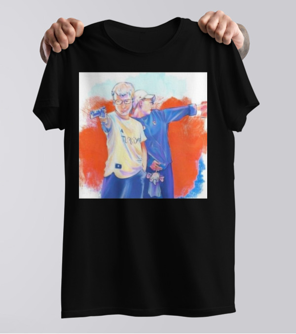 Yusuf Dikec Kim Yeji Shooters Olympics Paris 2024 Cartoon T-Shirt