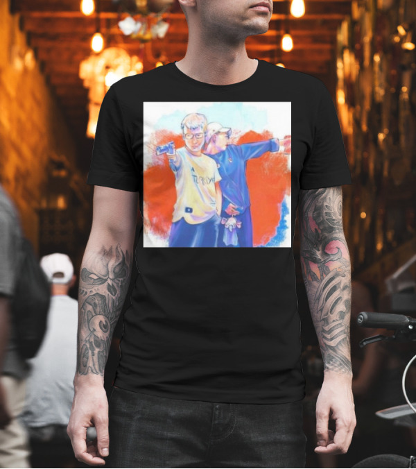 Yusuf Dikec Kim Yeji Shooters Olympics Paris 2024 Cartoon T-Shirt