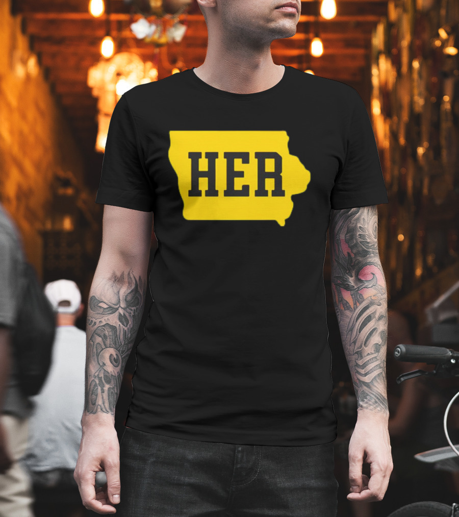 HER Iowa Caitlin Clark T-Shirt