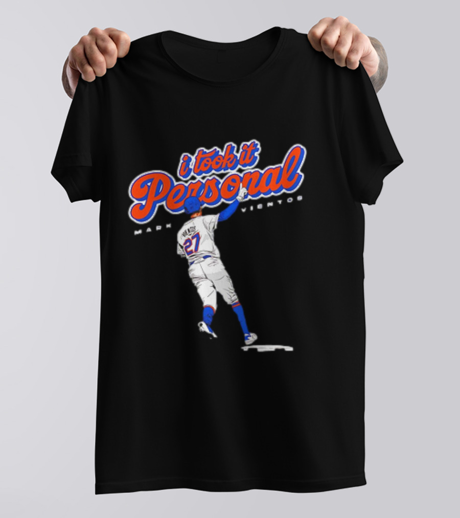 Mark Vientos I Took It Personal New York Mets Vintage T-Shirt