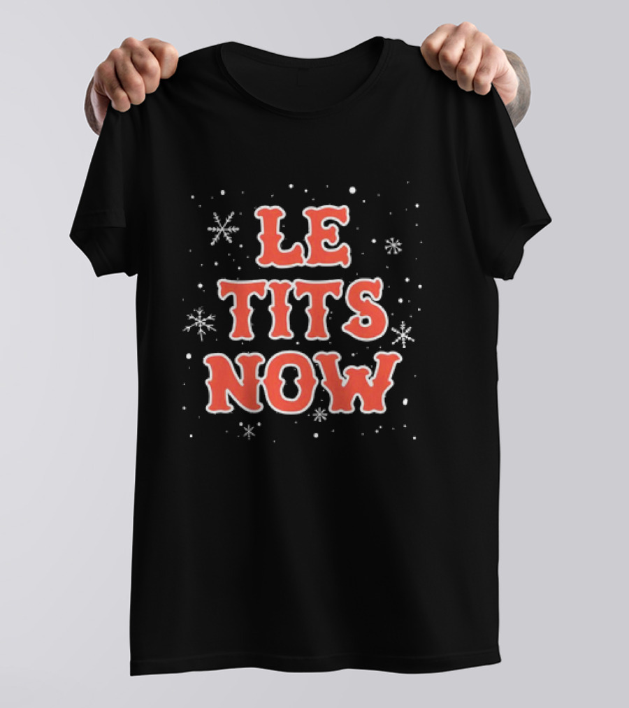 New York Mets Christmas Let It Snow T-Shirt
