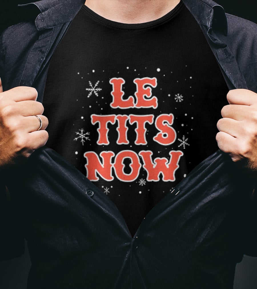 New York Mets Christmas Let It Snow T-Shirt