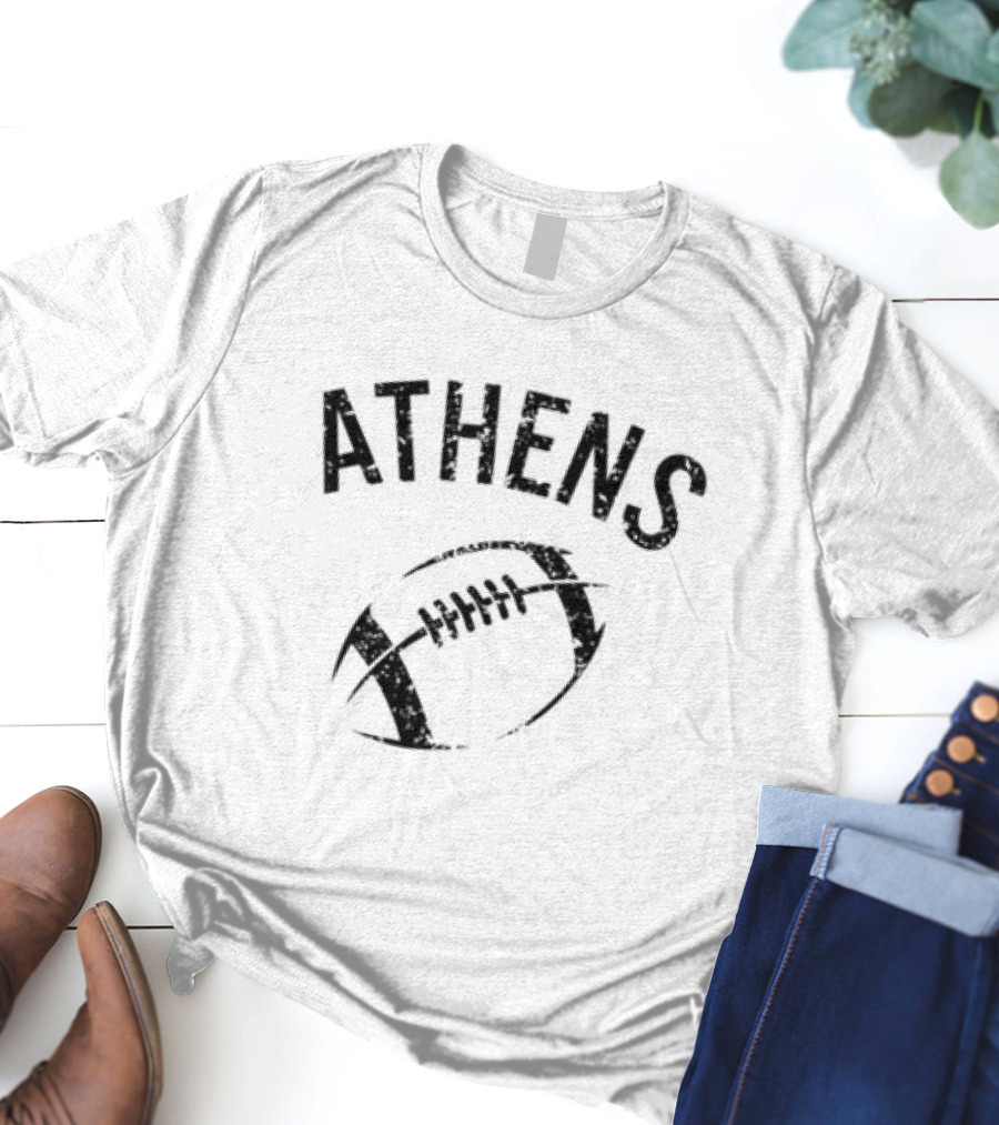 Clay Travis Outkick Athens Football T-Shirt