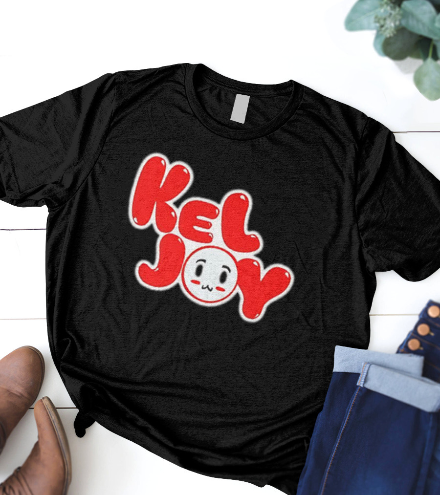 Kel Joy Cute Character Face T-Shirt