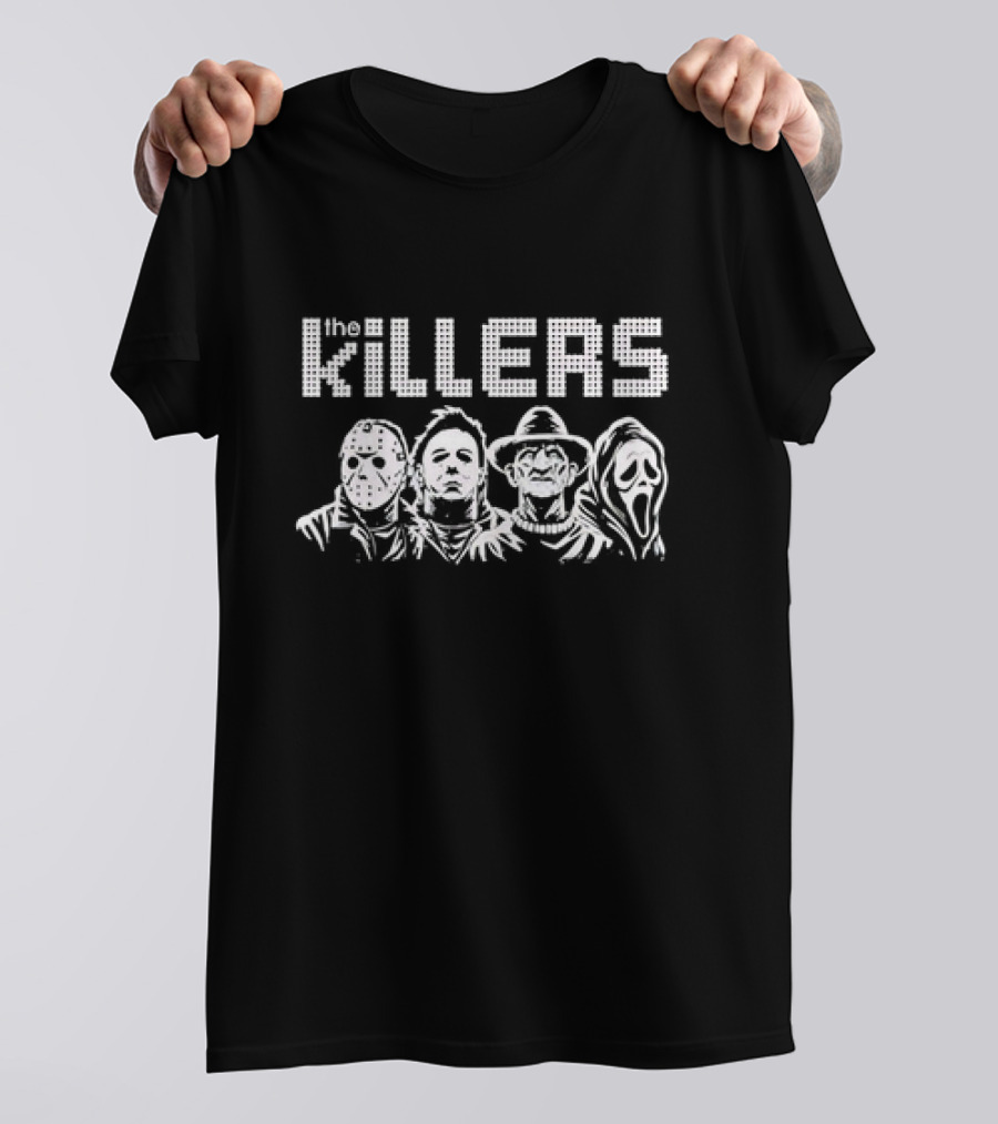 The Killers Jason Michael Freddy Ghostface Horror Slasher Villains T-Shirt