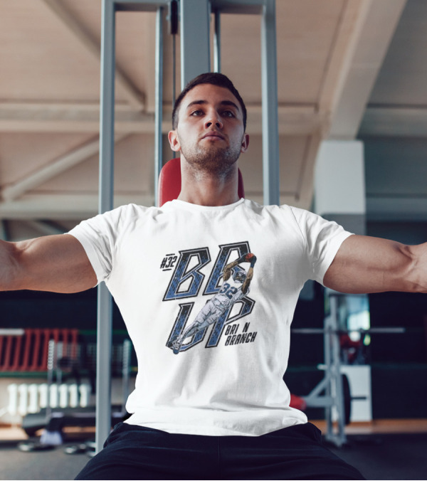 Brian Branch #32 BB Up Detroit Lions Football Catch T-Shirt