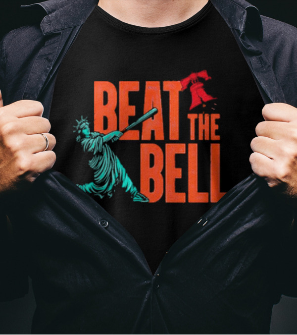 Beat The Bell New York Mets NLCS 2024 Liberty Batter T-Shirt