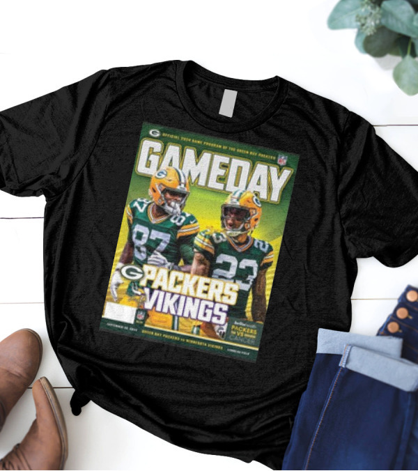 Gameday Packers Vikings September 28 2024 Lambeau Field T-Shirt