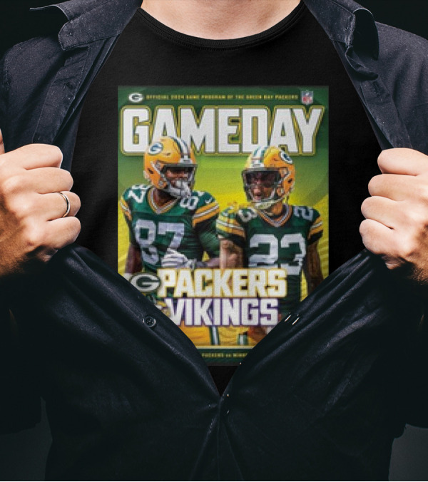 Gameday Packers Vikings September 28 2024 Lambeau Field T-Shirt