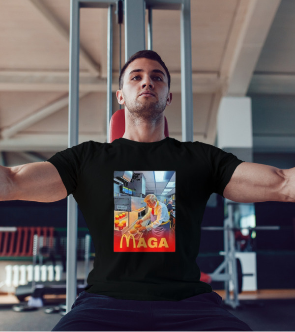MAGA Trump McDonalds Fries Cooking Kitchen T-Shirt