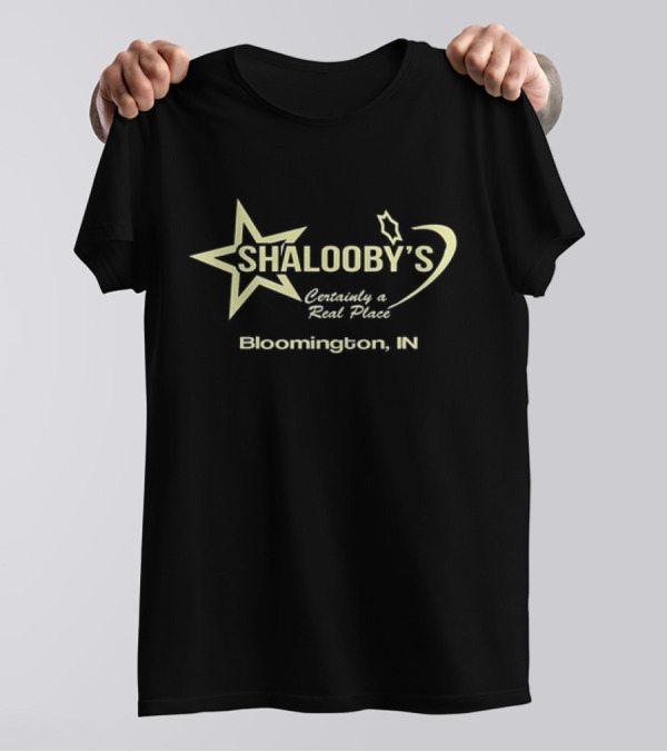 Shalooby's Certainly A Real Place Bloomington IN Star T-Shirt