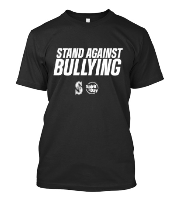 Stand Against Bullying Spirit Day S Seattle Mariners T-Shirt
