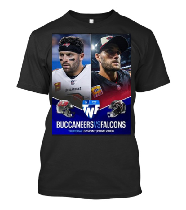 Buccaneers Vs Falcons Thursday Night Football Prime Video Matchup T-Shirt
