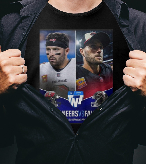 Buccaneers Vs Falcons Thursday Night Football Prime Video Matchup T-Shirt