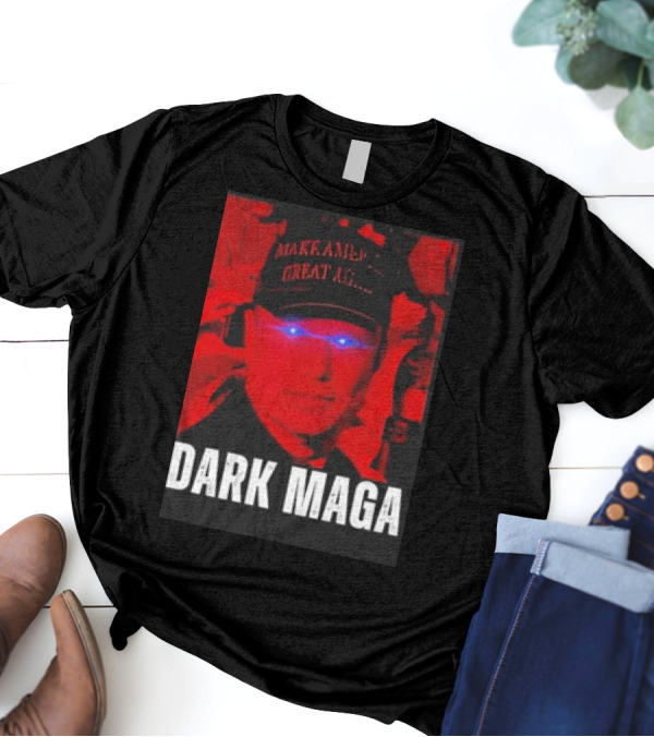 DARK MAGA Make America Great Again Red Eyes T-Shirt