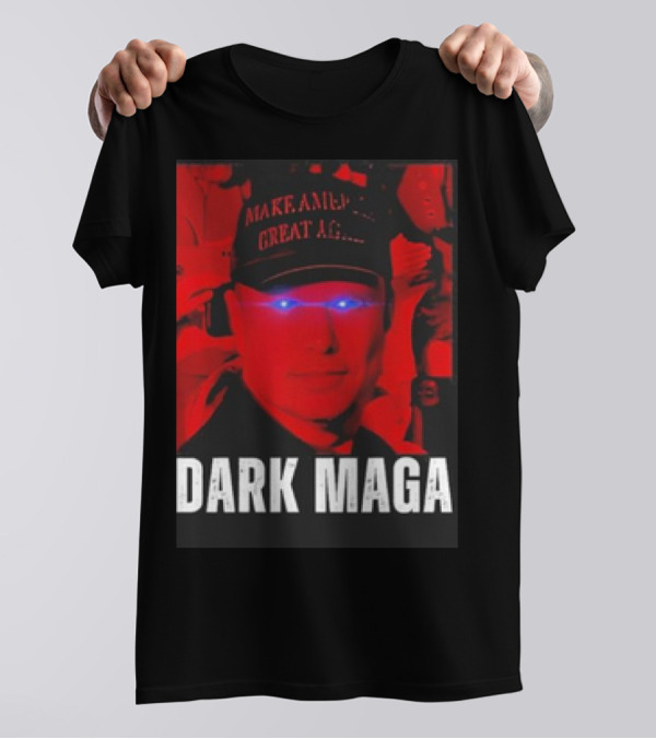 DARK MAGA Make America Great Again Red Eyes T-Shirt