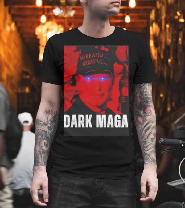 DARK MAGA Make America Great Again Red Eyes T-Shirt