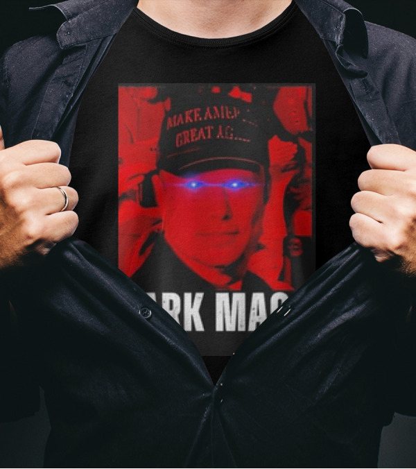 DARK MAGA Make America Great Again Red Eyes T-Shirt