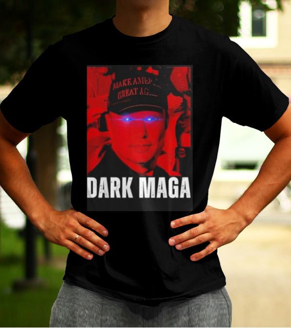 DARK MAGA Make America Great Again Red Eyes T-Shirt