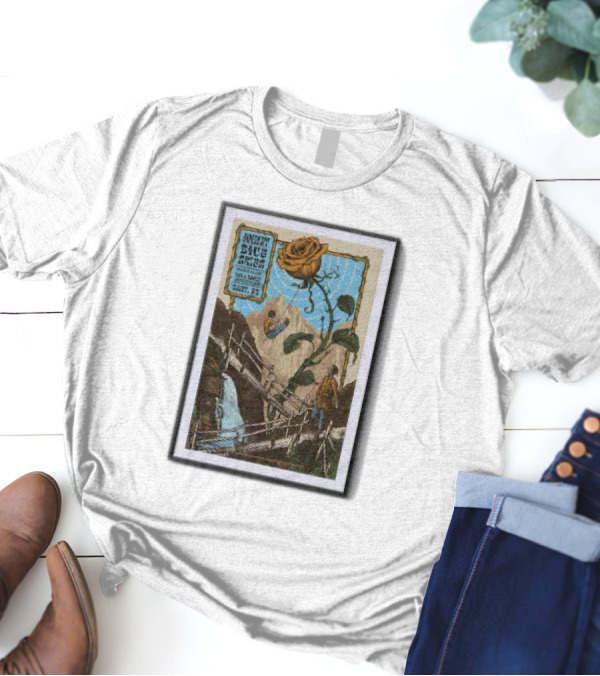 Johny Blues Skies October 22 2024 Koka Booth Amphitheatre Cary NG Rose Bridge Mountain Event T-Shirt
