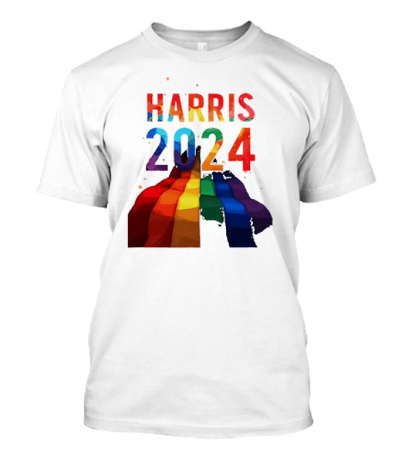 Harris 2024 Pride Colorful T-Shirt