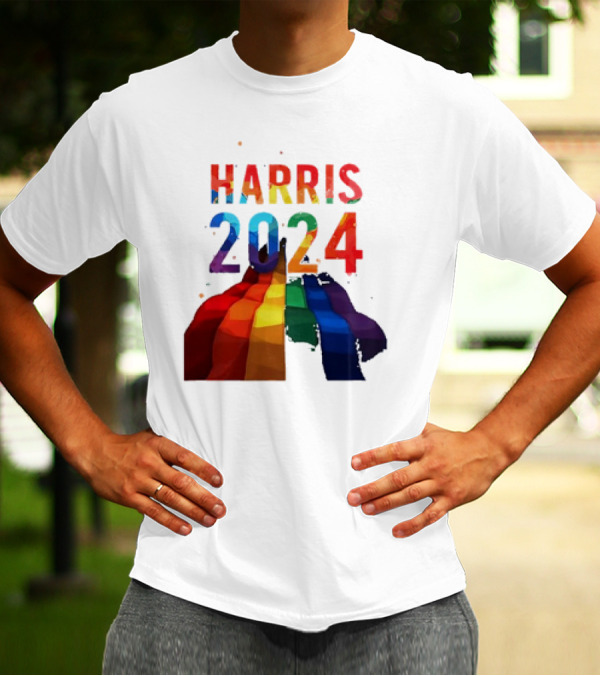 Harris 2024 Pride Colorful T-Shirt