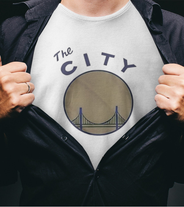 Golden State Warriors The City Bridge Venom T-Shirt