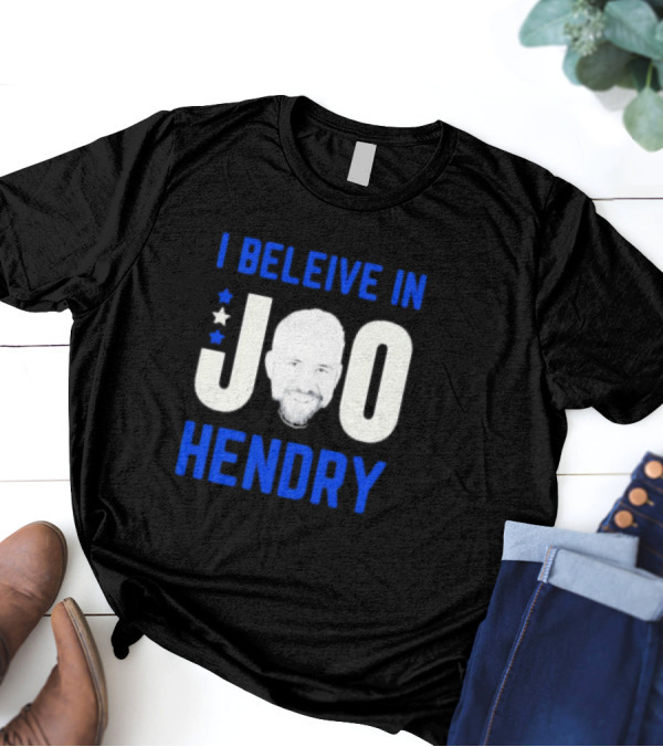 I Believe In Joe Hendry Star Face图案 T-Shirt