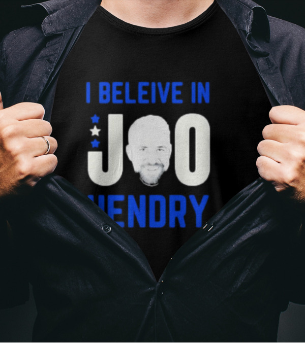 I Believe In Joe Hendry Star Face图案 T-Shirt