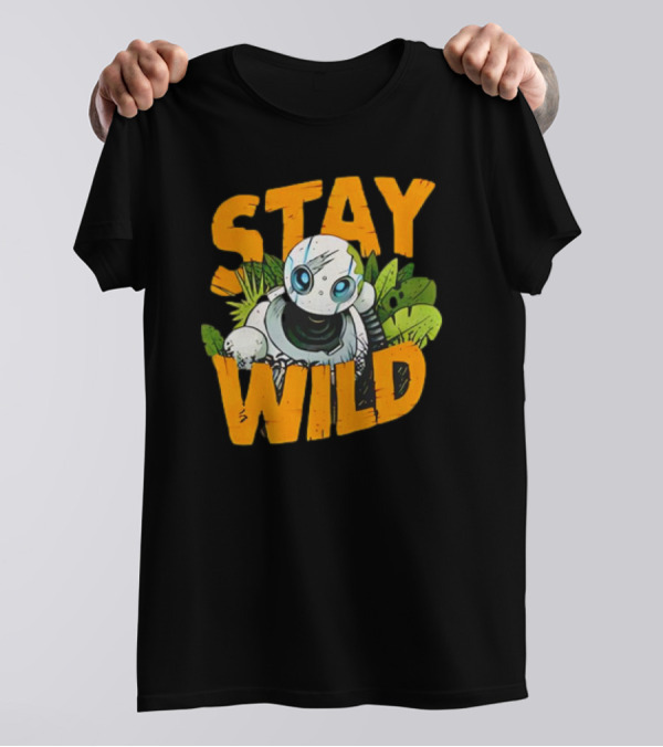 Stay Wild Roz The Wild Robot Jungle Adventure T-Shirt
