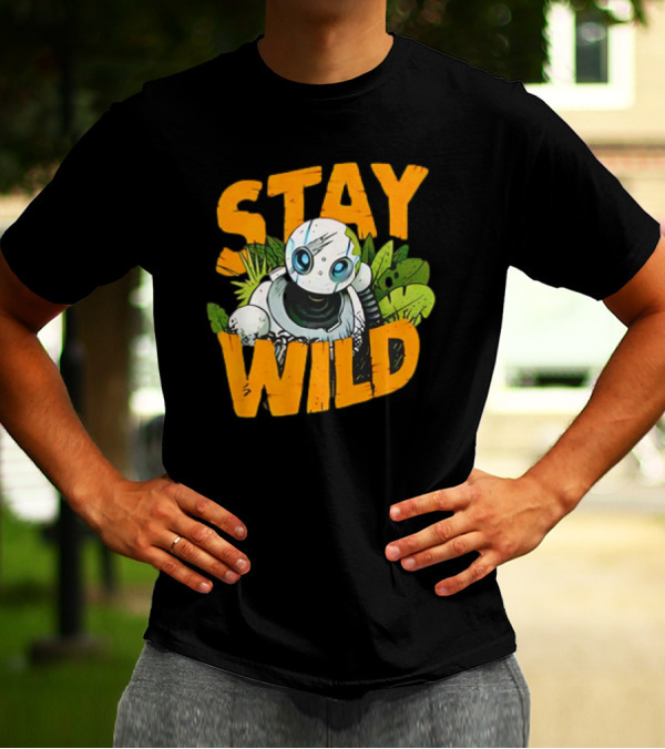 Stay Wild Roz The Wild Robot Jungle Adventure T-Shirt