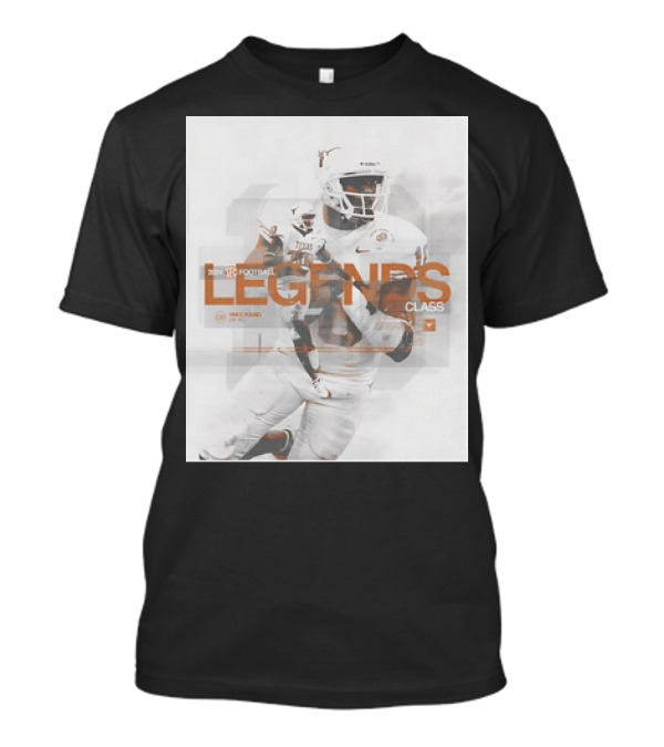 2005 Texas Football Vince Young Legends Class T-Shirt