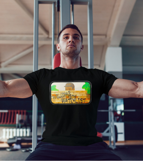 ATF Guy Fence Peeking Welcome To The Watchlist T-Shirt