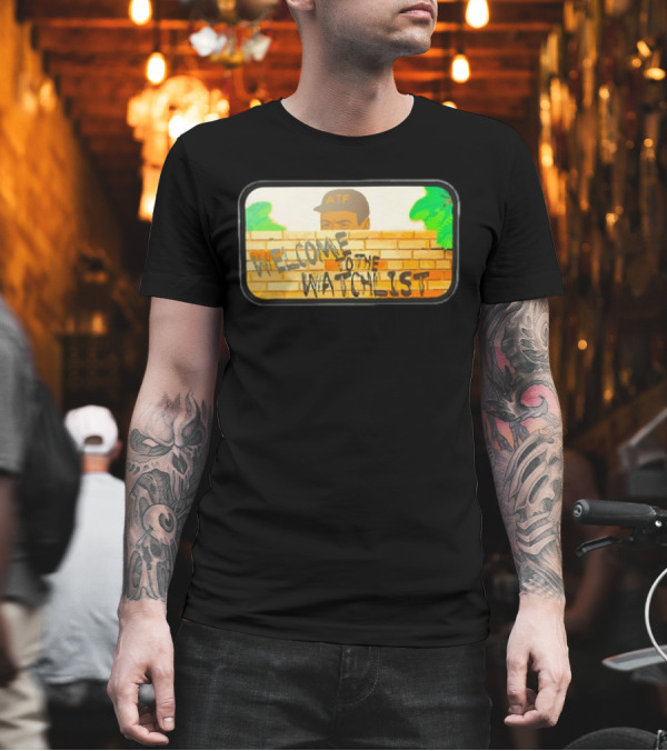 ATF Guy Fence Peeking Welcome To The Watchlist T-Shirt