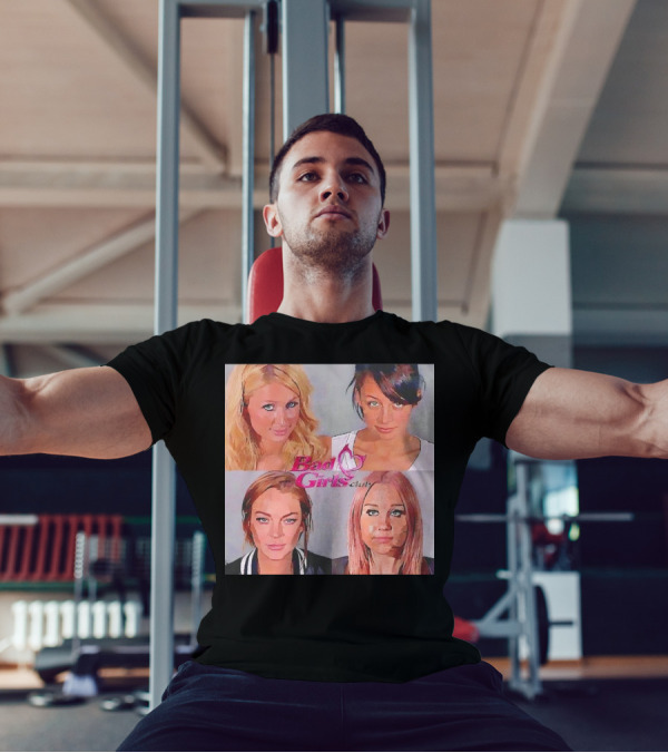 Bad Girls Club Iconic Celebrity Faces T-Shirt