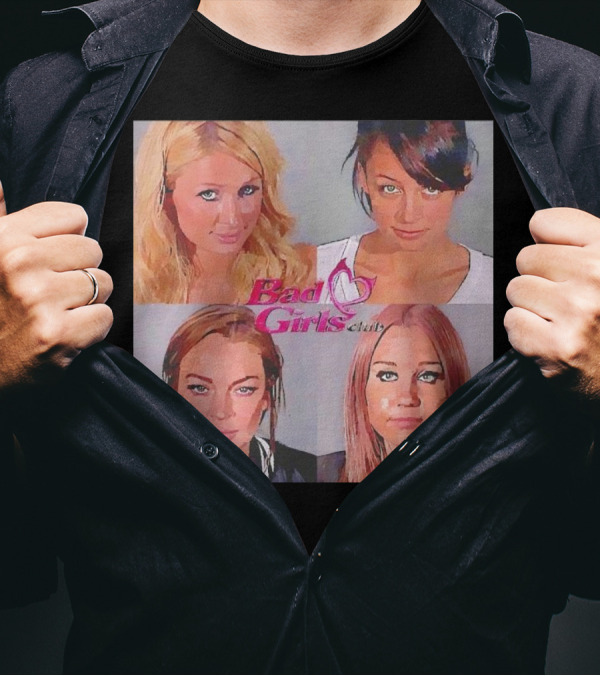 Bad Girls Club Iconic Celebrity Faces T-Shirt
